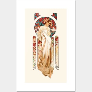 Art Nouveau Perfume Ad Posters and Art